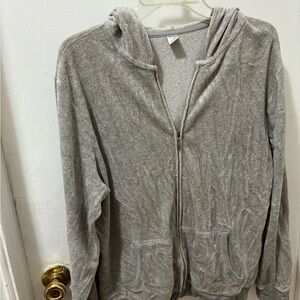 Grey hoodie  sweater